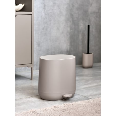 Kosz łazienkowy 6 litrów 26,5x26x22,5 cm DINKA beżowy