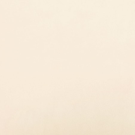 vidaXL Krzesła stołowe, 2 szt., kremowe, obite aksamitem