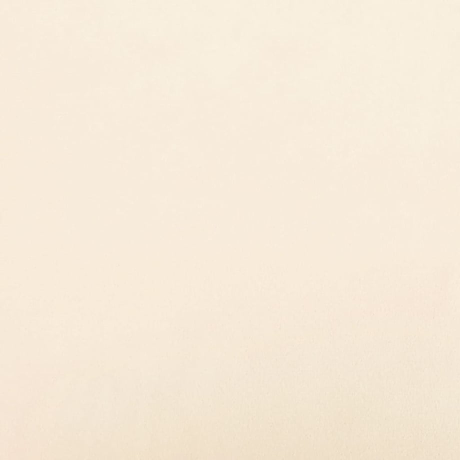 vidaXL Krzesła stołowe, 2 szt., kremowe, obite aksamitem