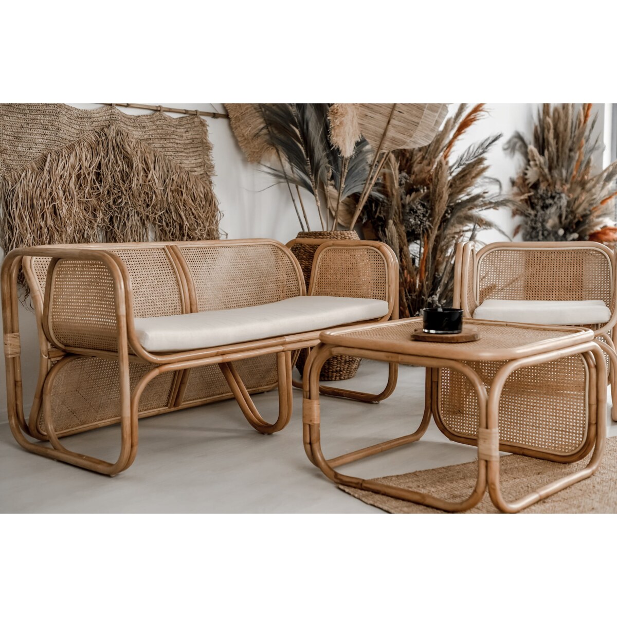 SOFA RATTANOWA ZORBA NATURALNA