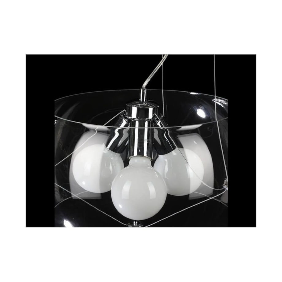 Wisząca lampa przezroczysta Cosmo nowoczesna salonowa