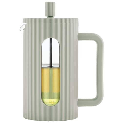 Zaparzacz do herbaty kawy szklany French Press 600 ml zielony KLAUSBERG