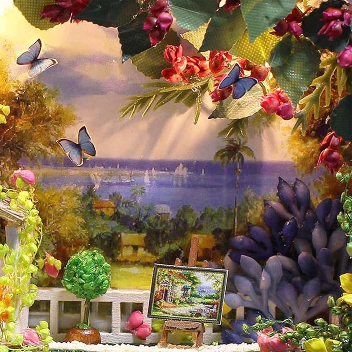 Miniaturowy domek - Farma w Nowej Zelandii