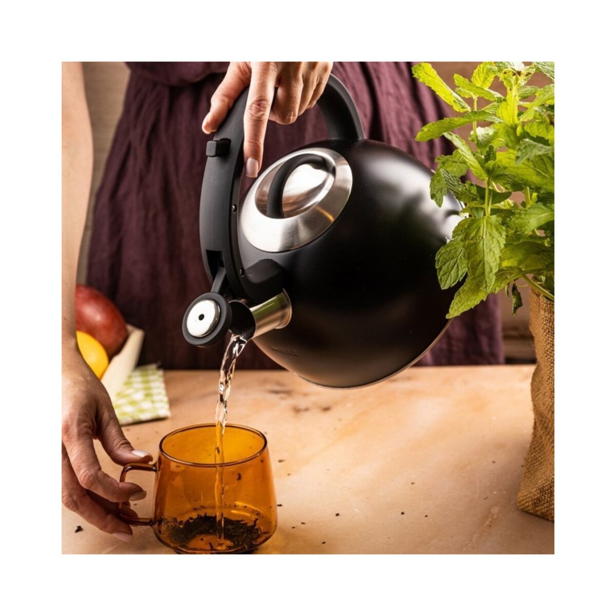 Klausberg czajnik z gwizdkiem 2,5l KB7911