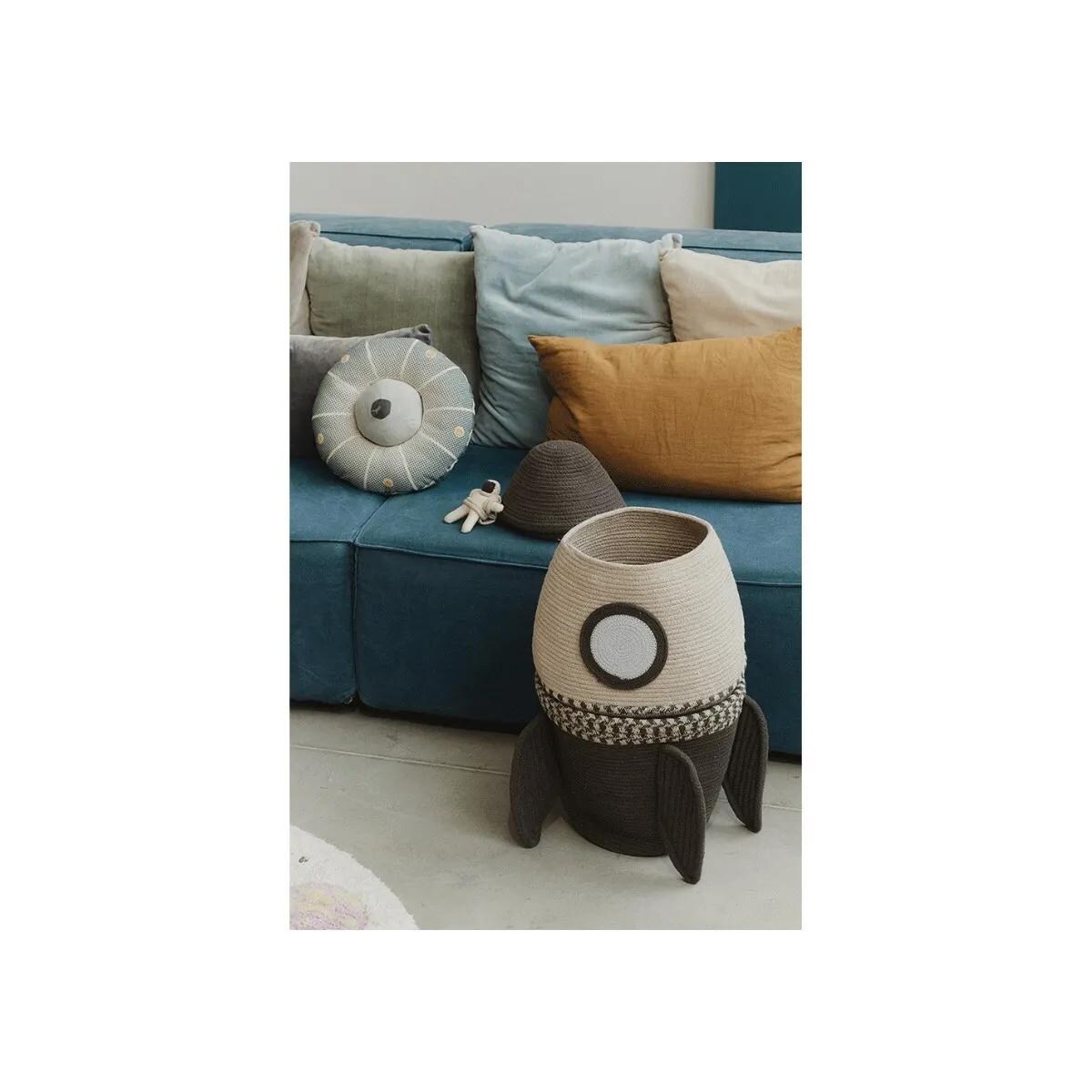 Poduszka interaktywna UFO, "Mom, I want to be an astronaut" Lorena Canals