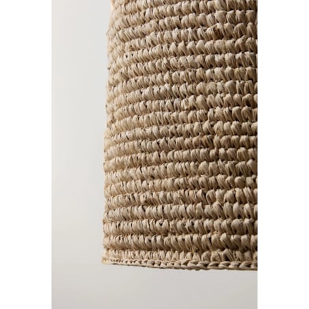 Lampa wisząca z sizalu, Jessica, Ø35 cm - ↑105 cm