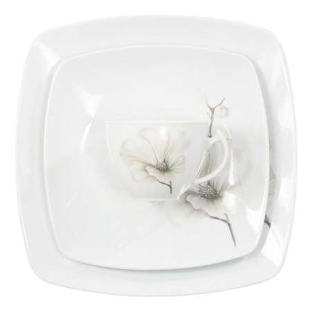 Garnitur do kawy dla 12 osób 39 el. Akcent Magnolia G463