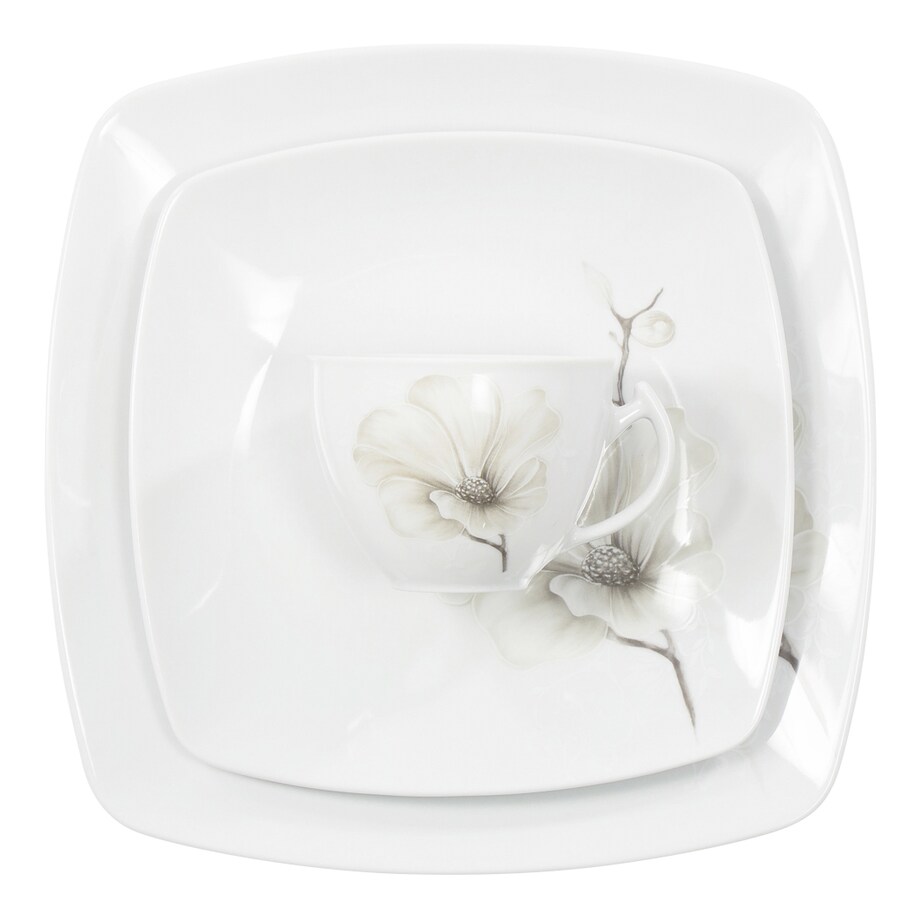 Garnitur do kawy dla 12 osób 39 el. Akcent Magnolia G463