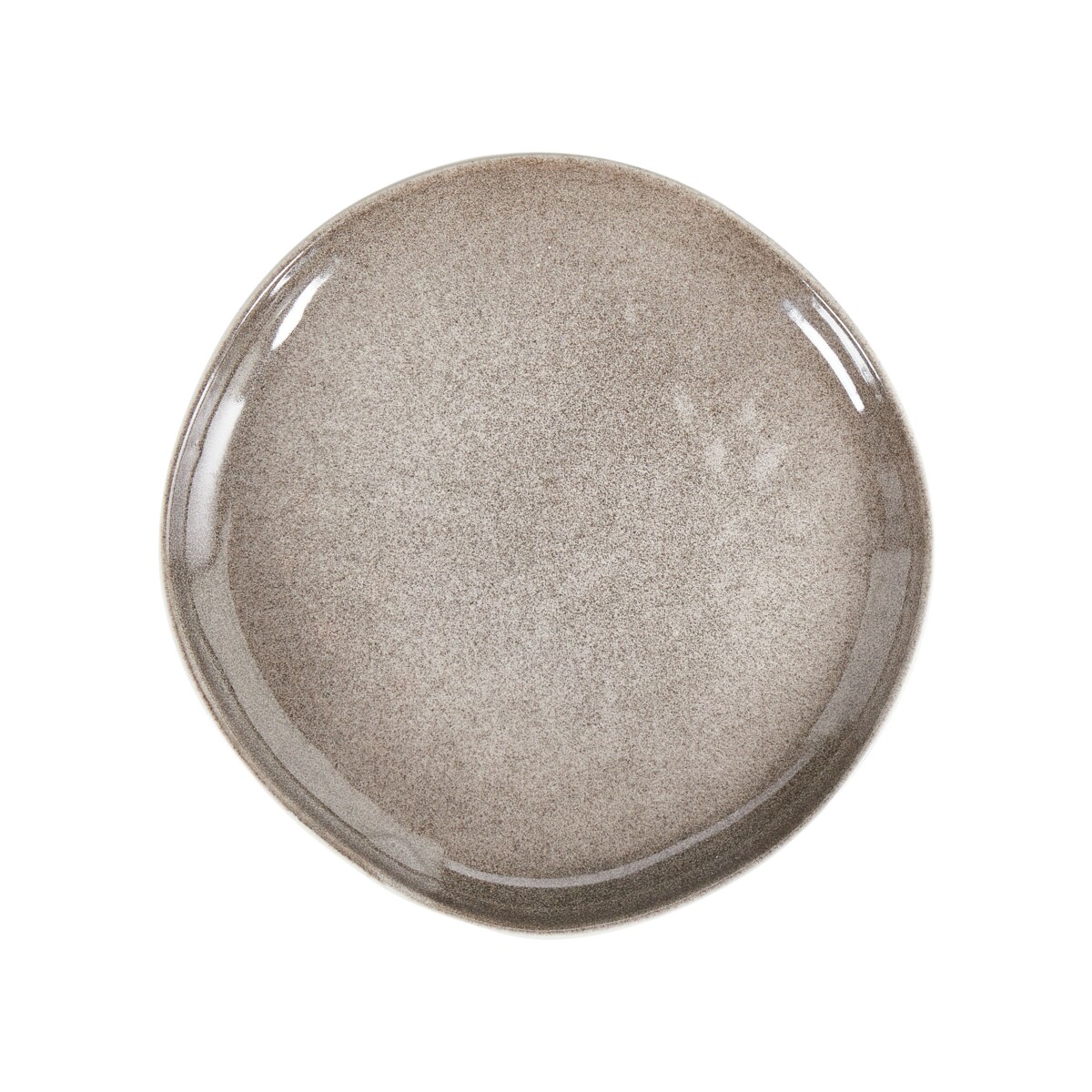 Zestaw 8 małych talerzy COSTMARY Kamionka Szary