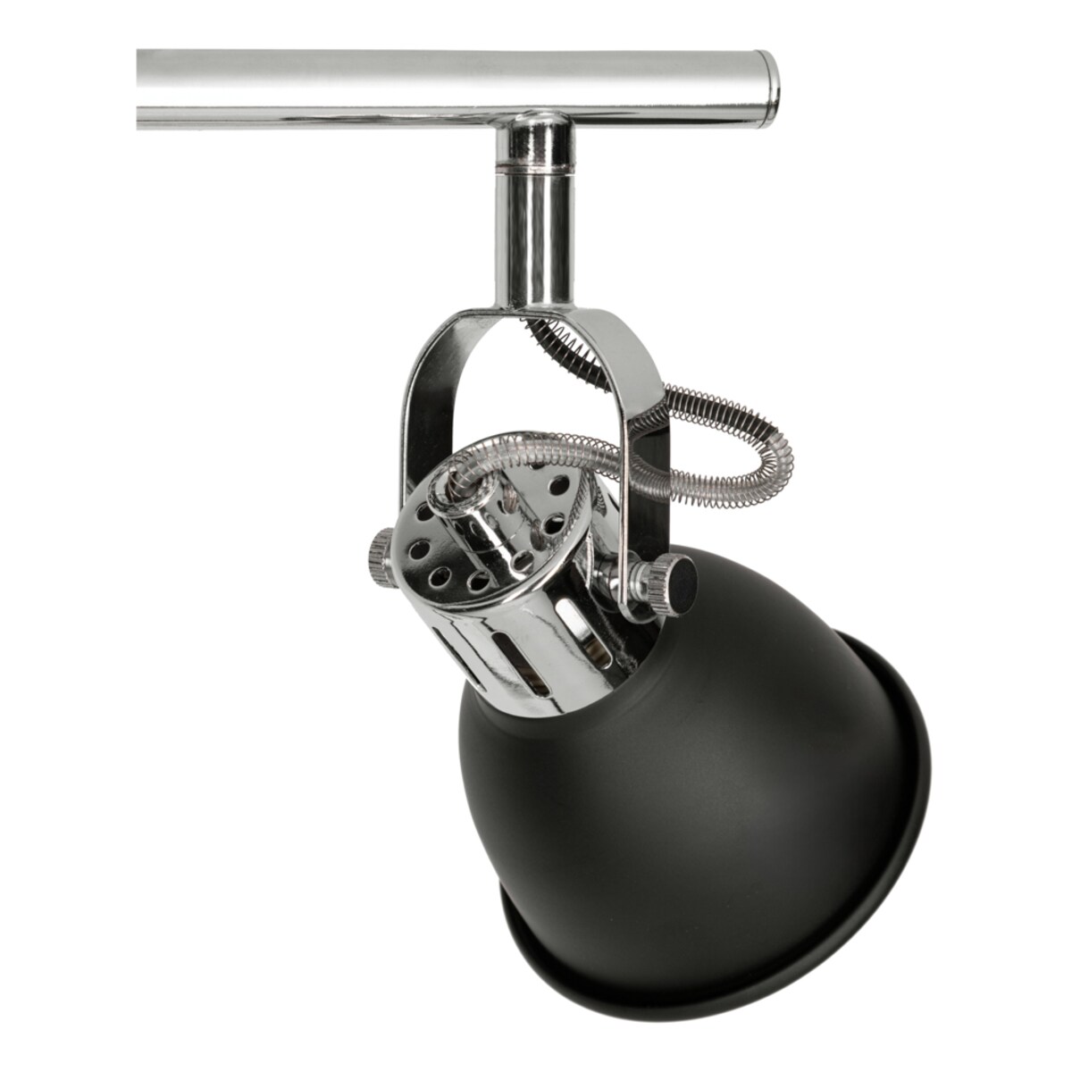 Lampa Sufitowa BRITOP Lighting 2xGU10 Max.50W Minimalistyczne Połączenie Chromu i Czerni, Polski Producent, 1 szt.