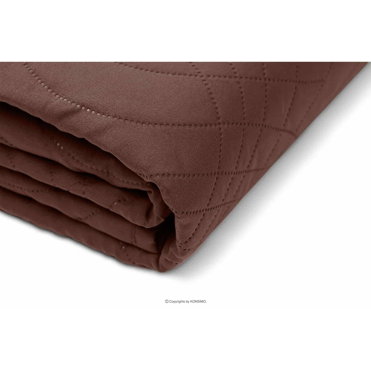 Konsimo REGO Narzuta, brązowy