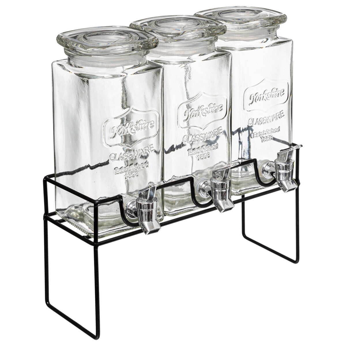 Dystrybutor do napojów MODERN na stojaku, 3 x 1,5 L