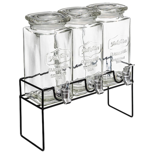 Dystrybutor do napojów MODERN na stojaku, 3 x 1,5 L