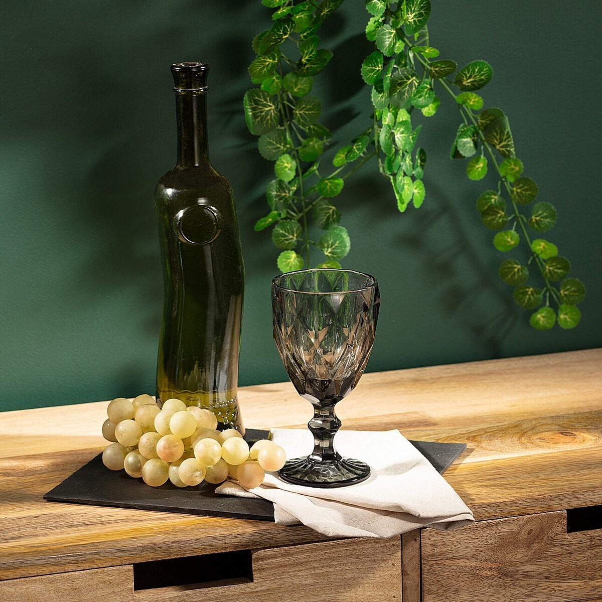 Kieliszek Basic Black, 9 x 16,5 cm