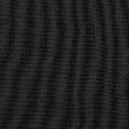 vidaXL Zasłony stylizowane na lniane, 2 szt., czarne, 140x175 cm