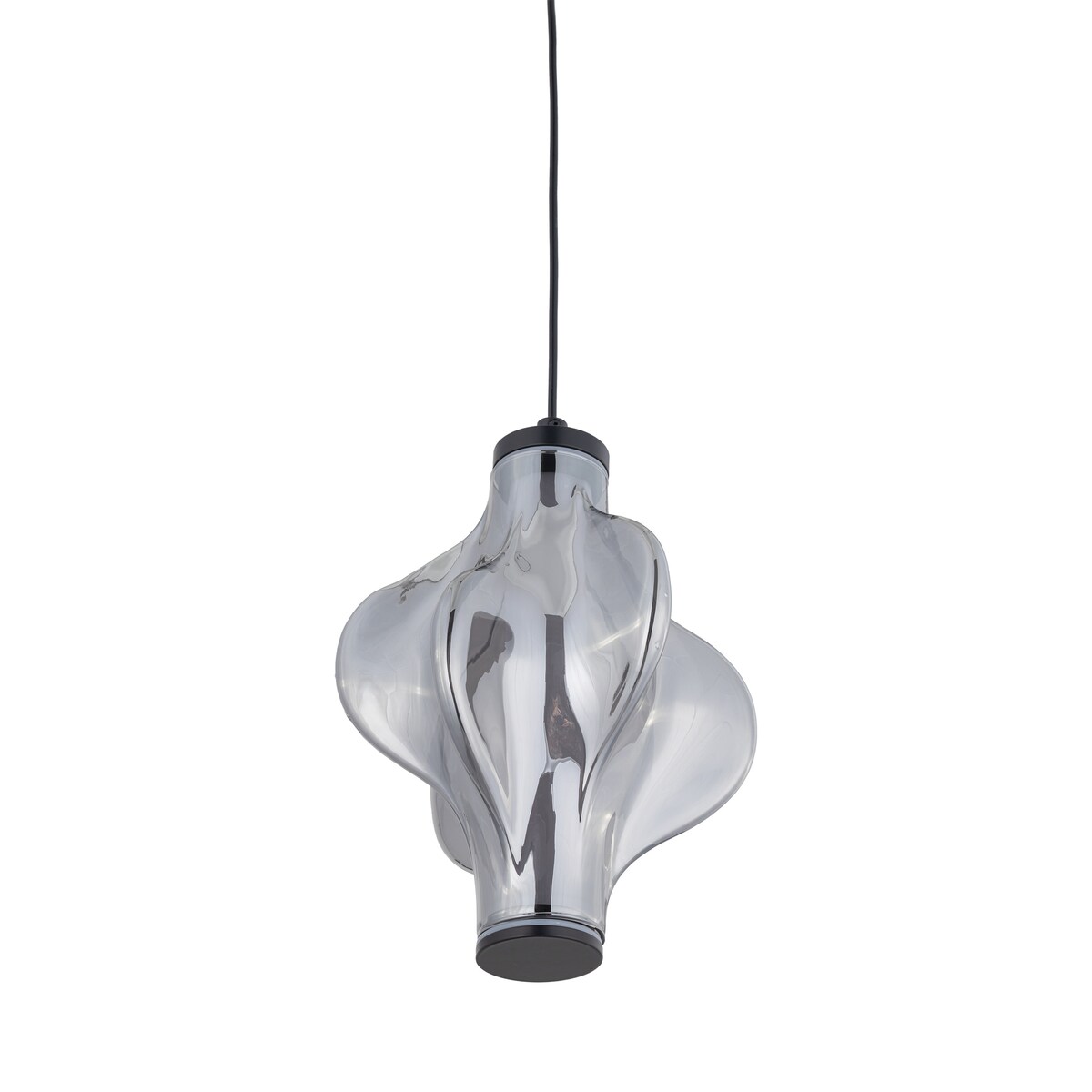 Lampa wisząca LED 8W TK Lighting ELVA BLACK czarna 1032 lm 3000K regulowana nowoczesna do salonu kuchni i jadalni