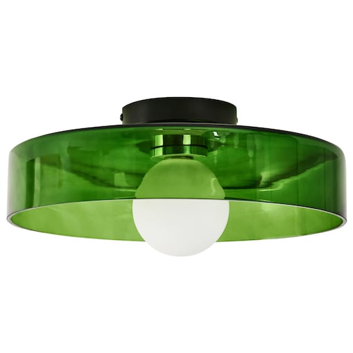 Lampa sufitowa LUGUSE Szkło Zielony