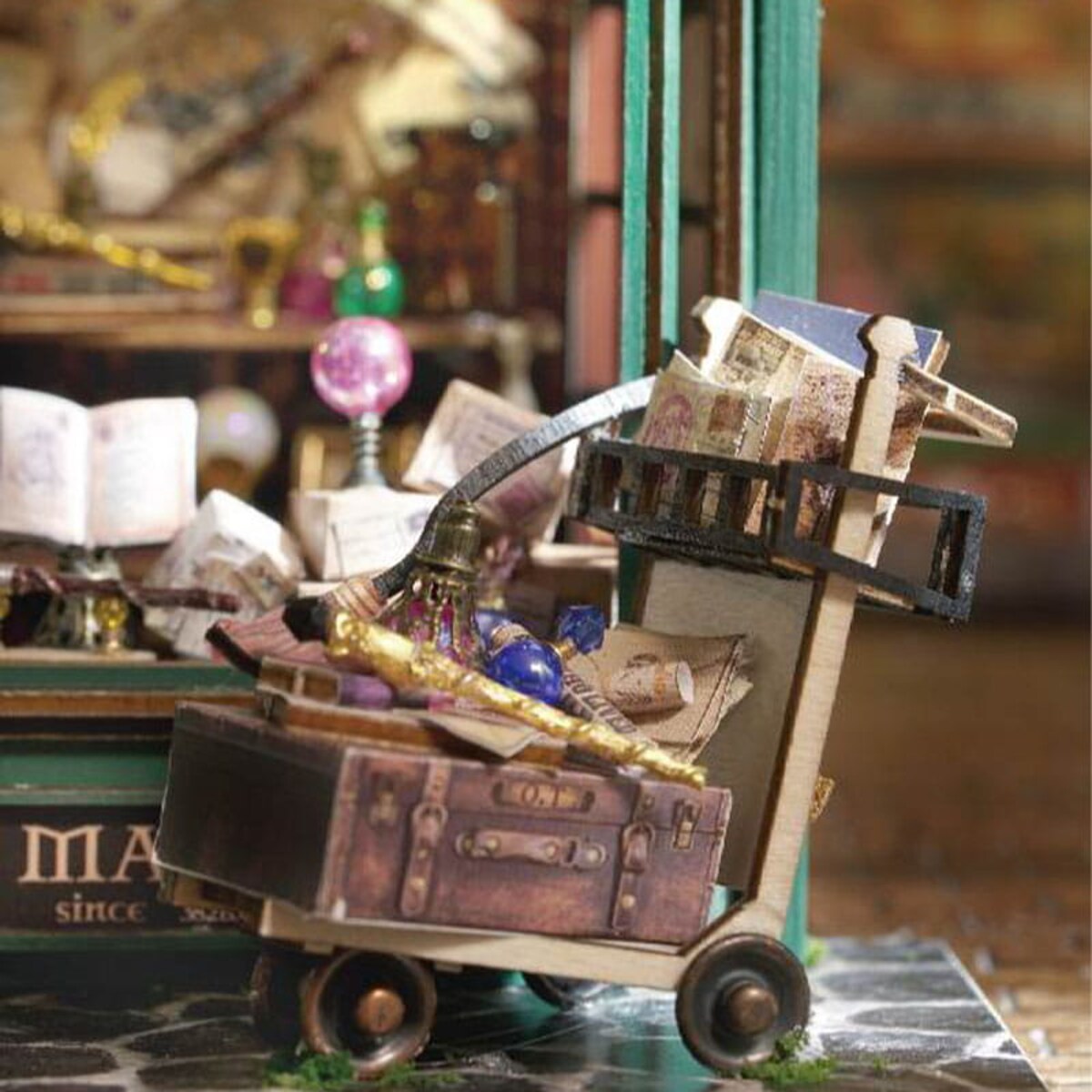 Miniaturowy domek - Różdżki wszystkich żywiołów