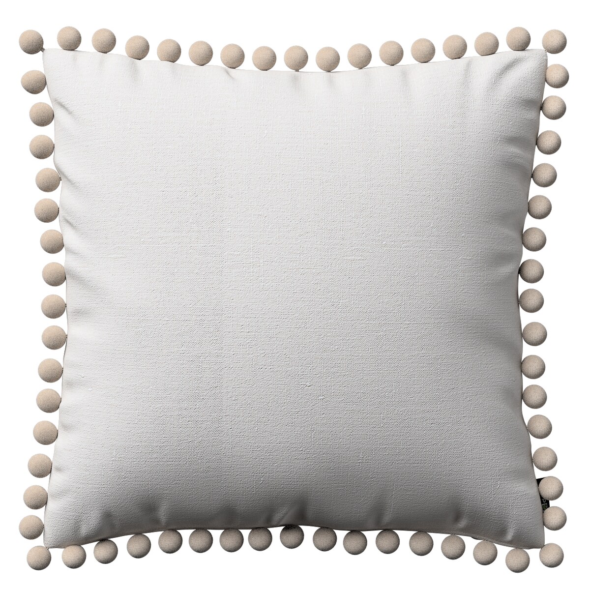 Poszewka Wera na poduszkę 45x45 śmietankowy biały