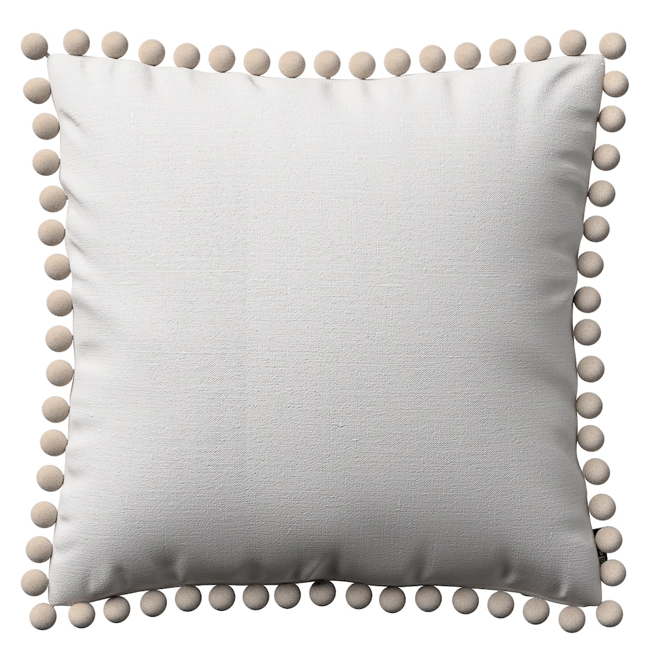 Poszewka Wera na poduszkę 45x45 śmietankowy biały