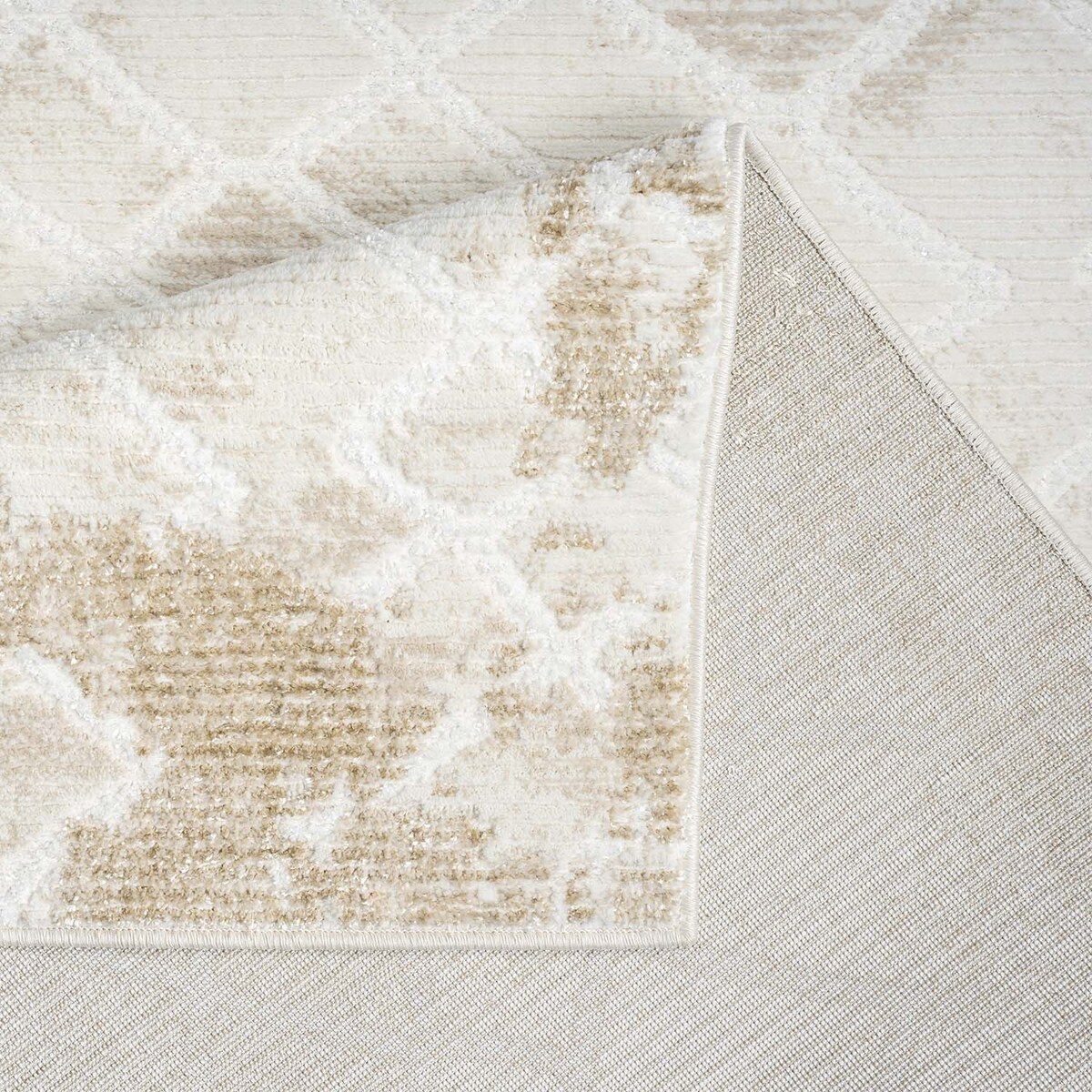 Dywan strukturalny vintage abstraktcja Antique 2150 Krem 80x150