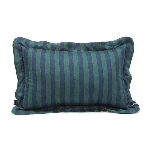 La Millou - Poduszka do spania Bamboo STRIPES GREEN