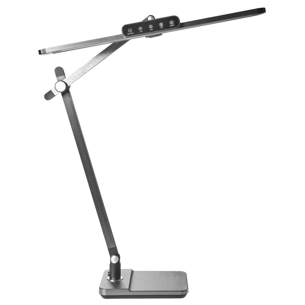 Lampa biurkowa LED SERPENS Ze ściemniaczem Szary