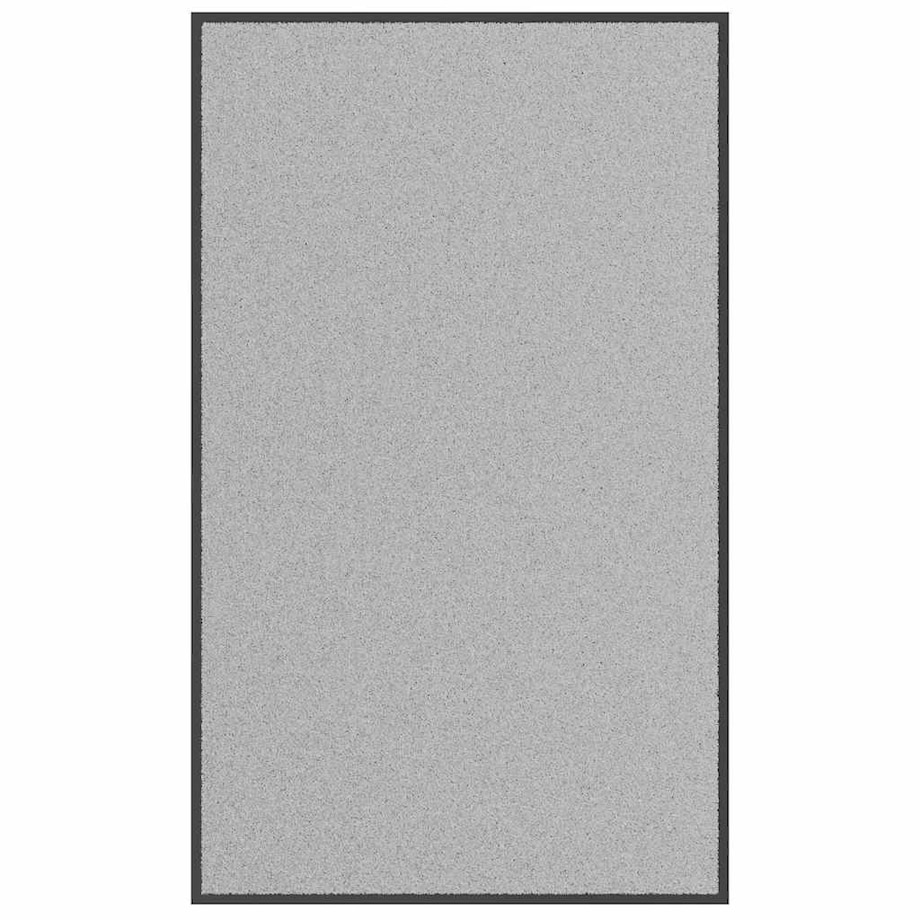 vidaXL Wycieraczka, szara, 90x150 cm