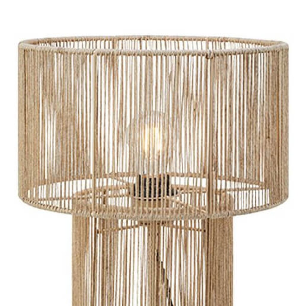 Lampa stołowa do sypialni Soga 108769 Markslojd juta naturalna