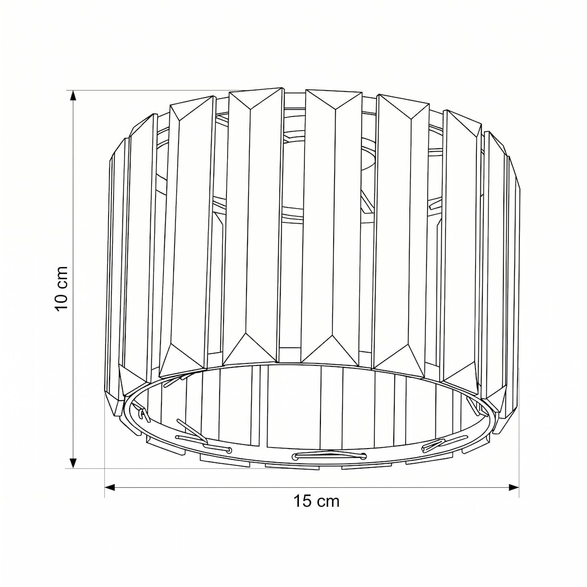 lampa wisząca kaskadowa edylit nowoczesna do salonu