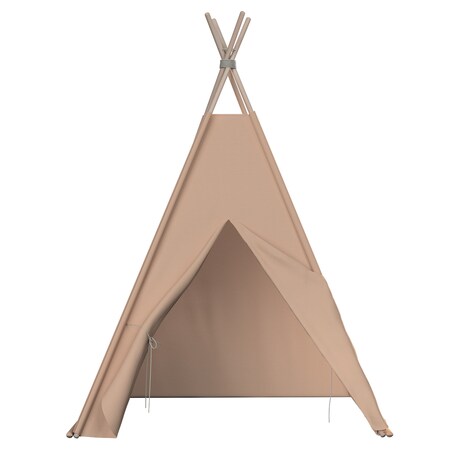 Tipi, caffe latte, 110 x 110 x 155 cm, Cotton Story