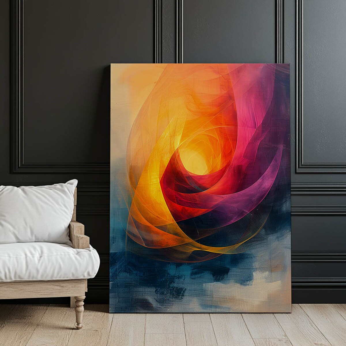 Przebudzenie Barw, 50x70 cm, bez ramy, płótno premium na blejtramie