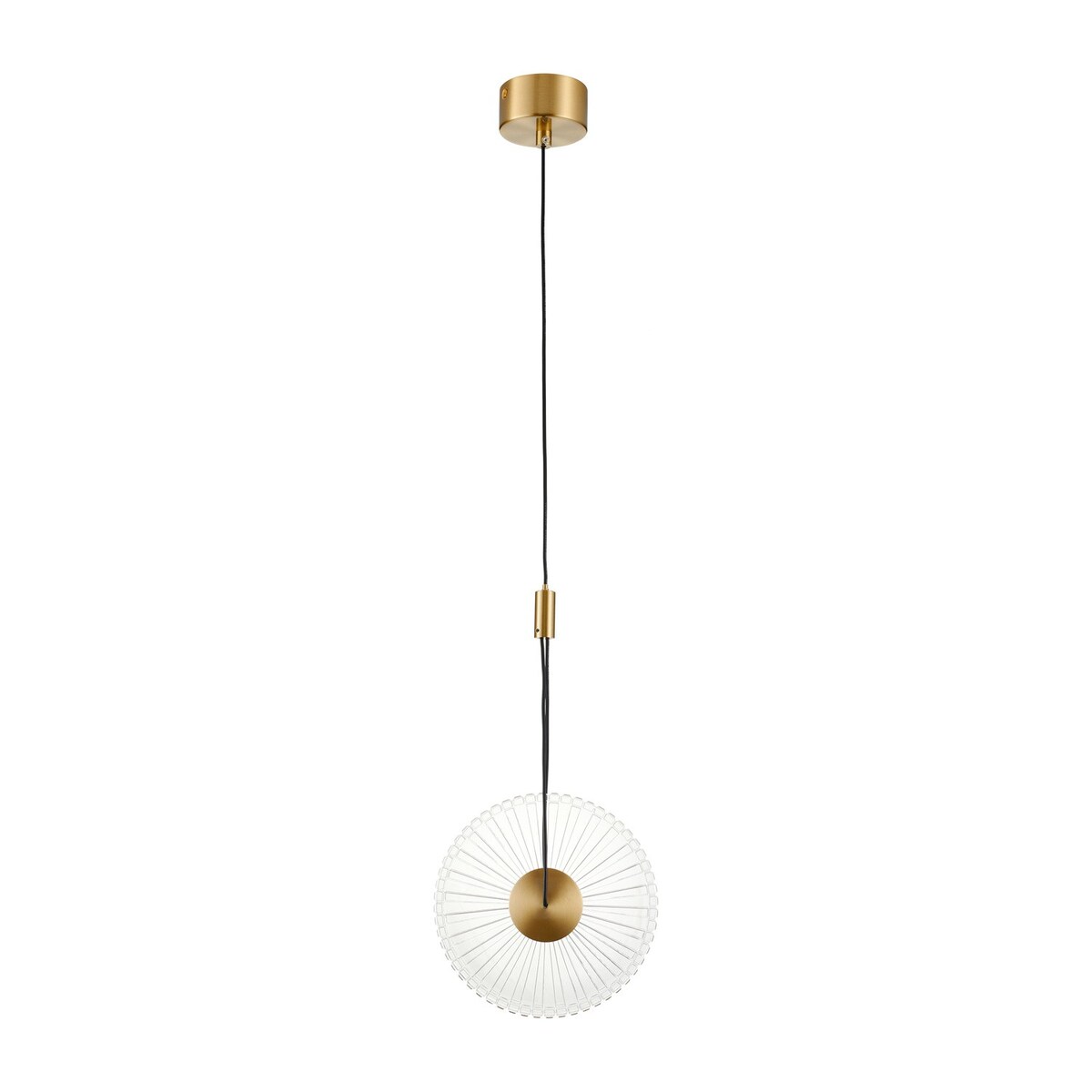 Lampa wisząca SUNBLAST - LED 20 cm, złota