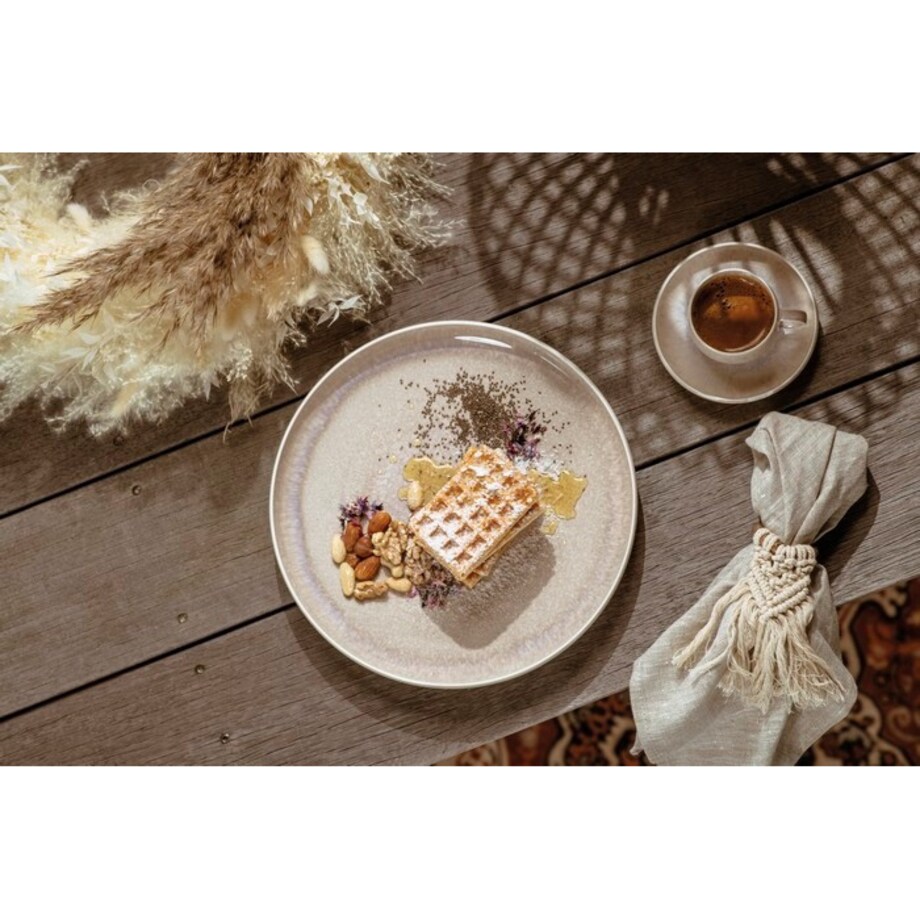 Talerz obiadowy Perlemor Sand, 27 cm, Villeroy & Boch