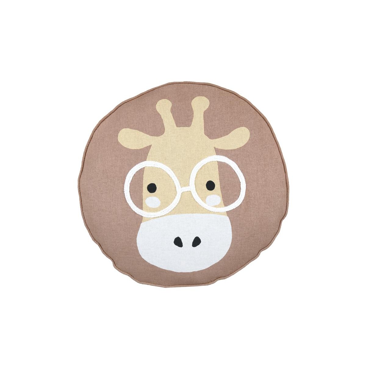 Pufa dla dziecka COQUIN zebra, Ø 40 cm