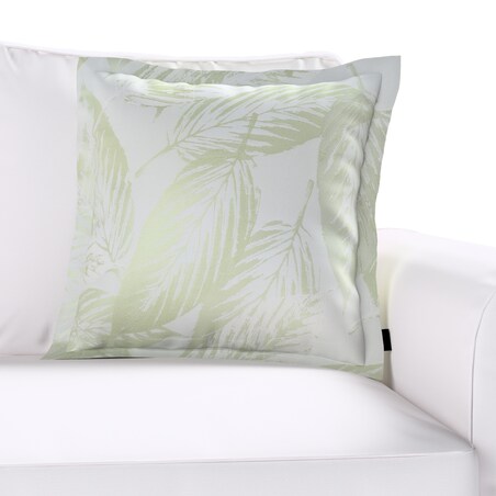 Poszewka Mona na poduszkę 45x45 zielone liście