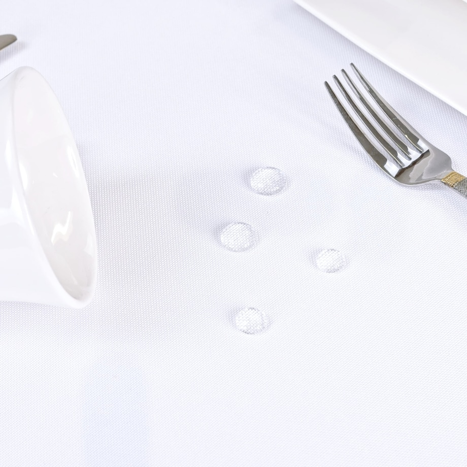 Obrus biały Simon O1 - 130x220 cm - biały