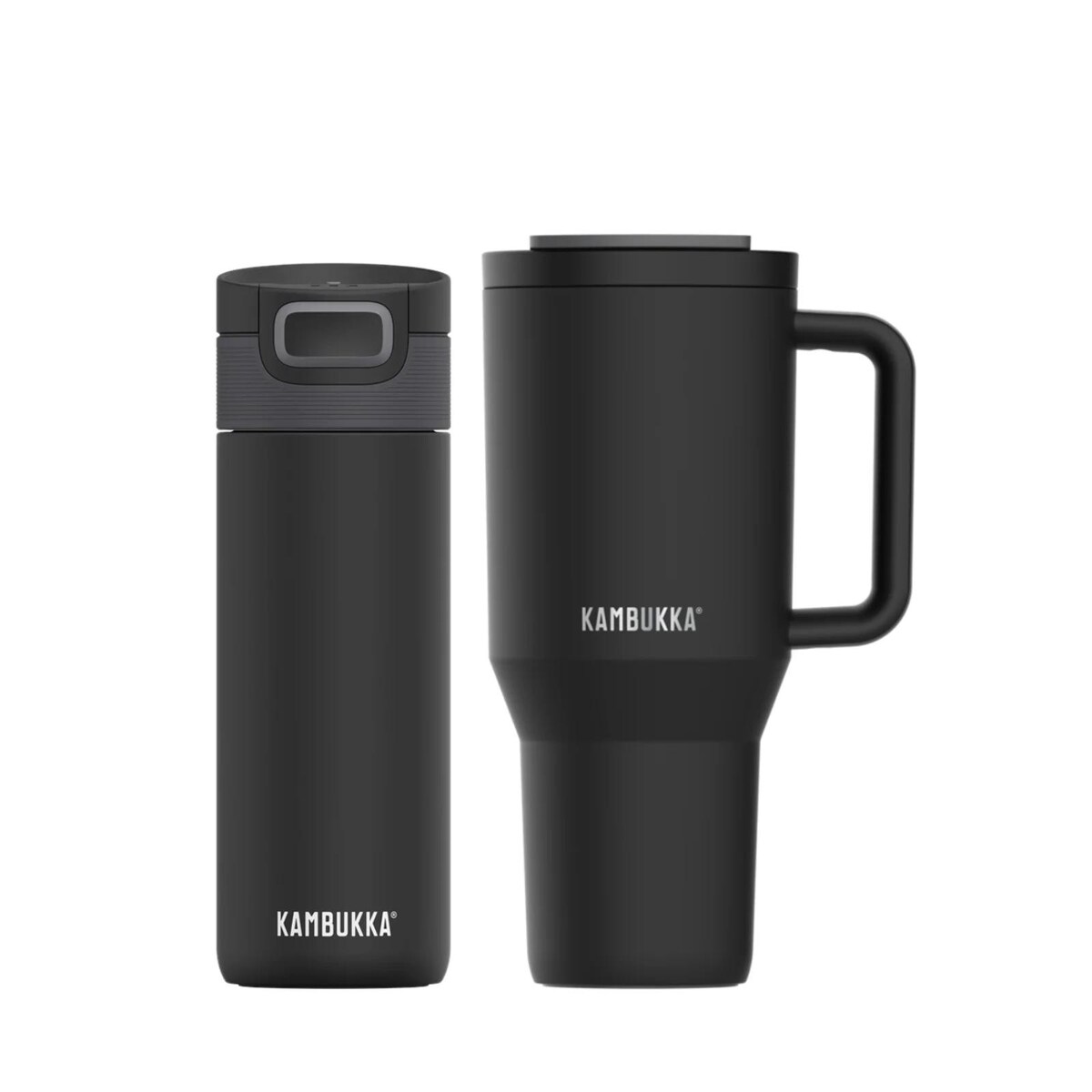Zestaw Kambukka Partners in Crime Kubek termiczny Night Rider + Etna Matte Black