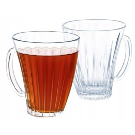 KUBEK SZKLANKI 6szt 250 ml LUMINARC na herbatę kawę napoje zioła prezent
