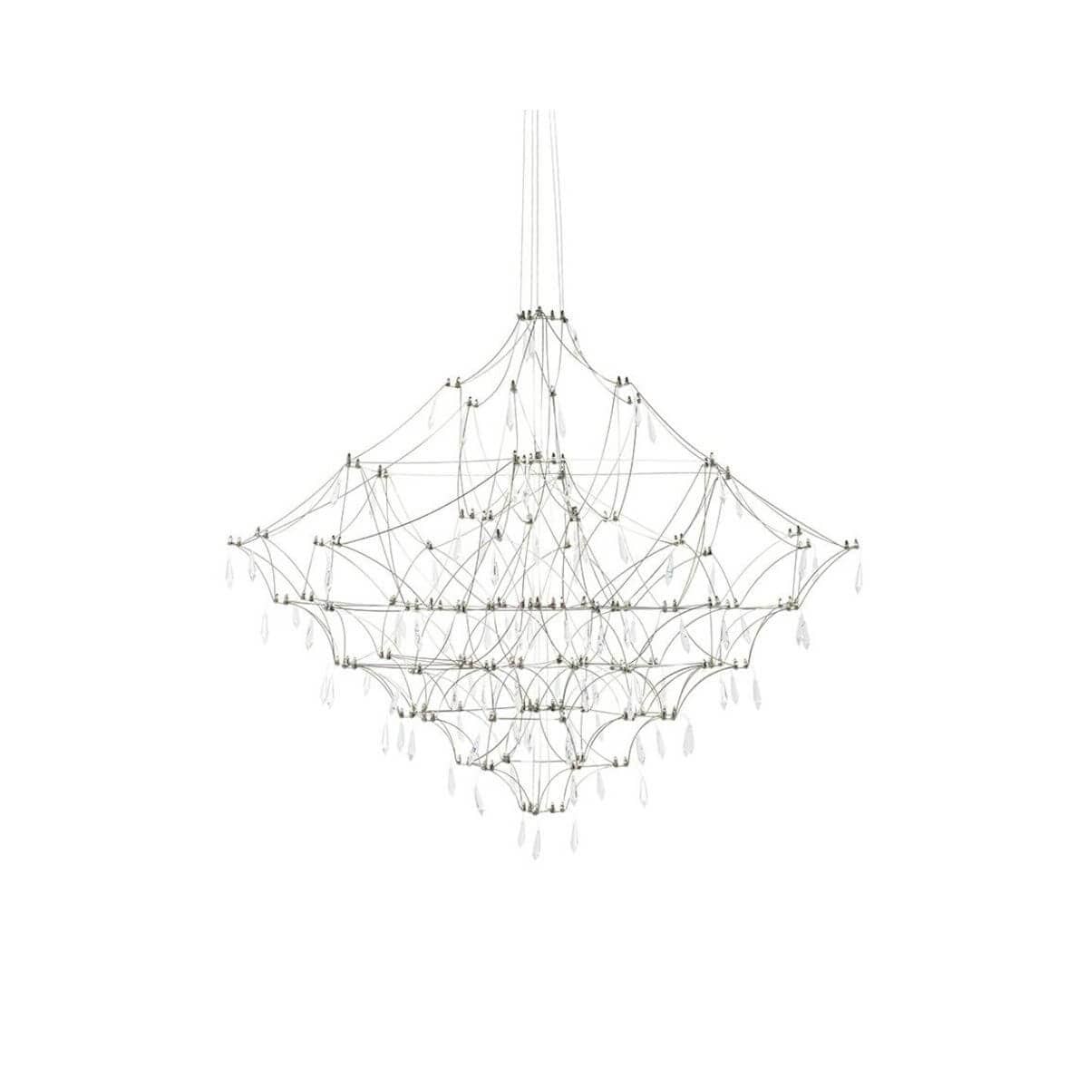 Wisząca lampa glamour MSE1501100125 Constelation LED 33W stal szczotkowana