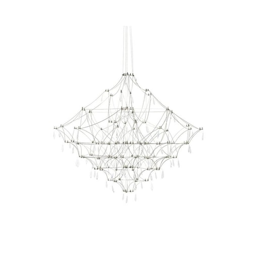 Wisząca lampa glamour MSE1501100125 Constelation LED 33W stal szczotkowana
