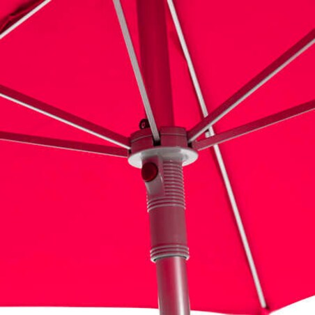 PARASOL ROZKŁADANY 2,3m Anzio czerwony Z POWŁOKĄ HYDROFOBOWĄ