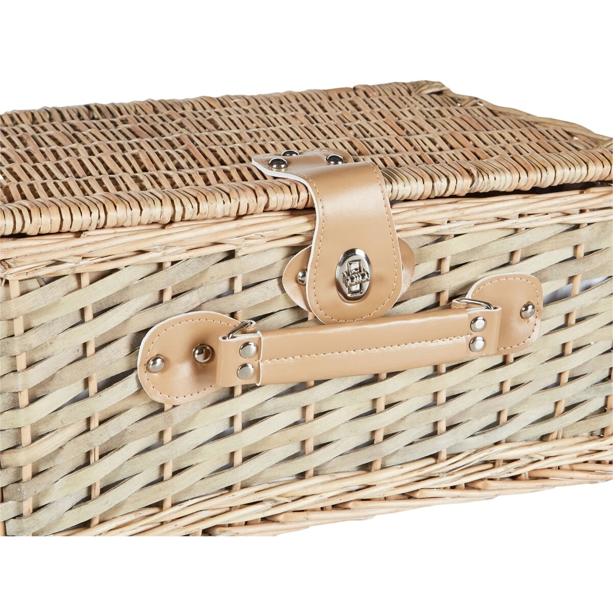 Kosz piknikowy CLEMENTINE Plecionka Naturalny