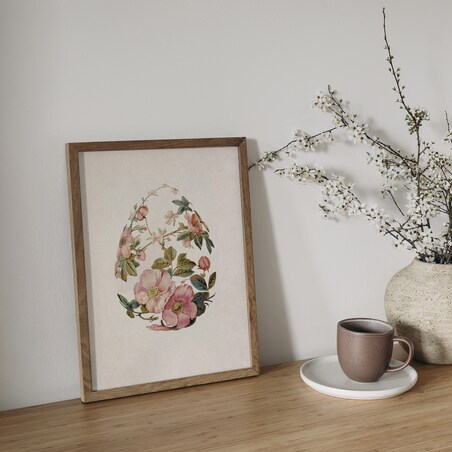 Plakat Kwiecista Pisanka #1 30x40cm