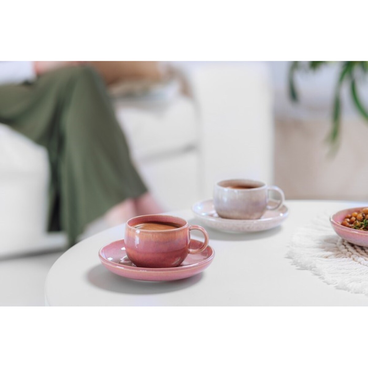 Spodek do filiżanki do espresso Perlemor Coral, 12 cm, Villeroy & Boch