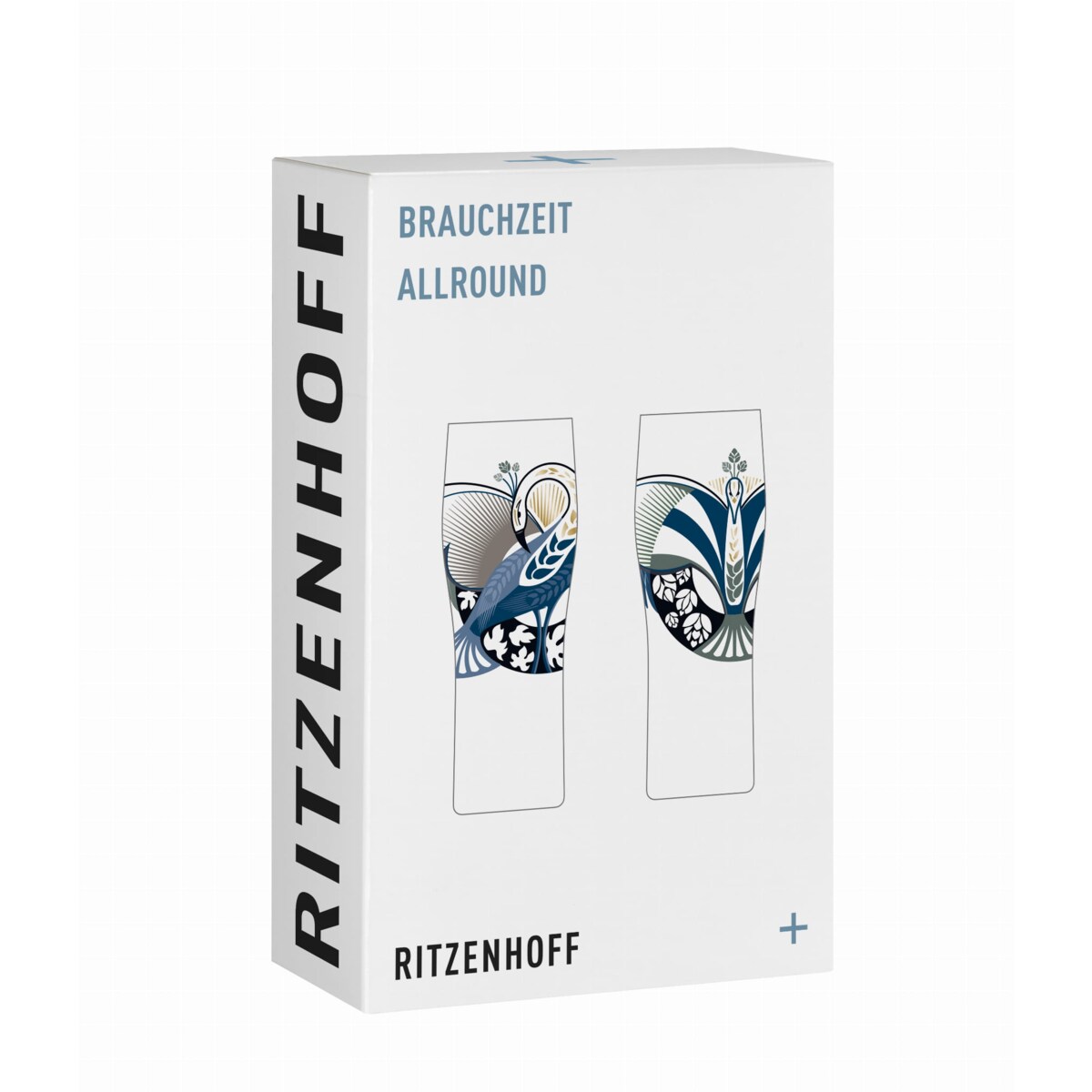 Zestaw 2 szklanek do piwa Brauchzeit, Petra Mohr