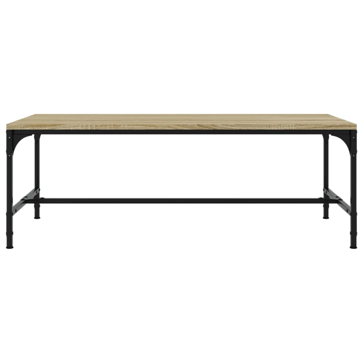 vidaXL Stolik kawowy, dąb sonoma 100x50x35 cm materiał drewnopochodny