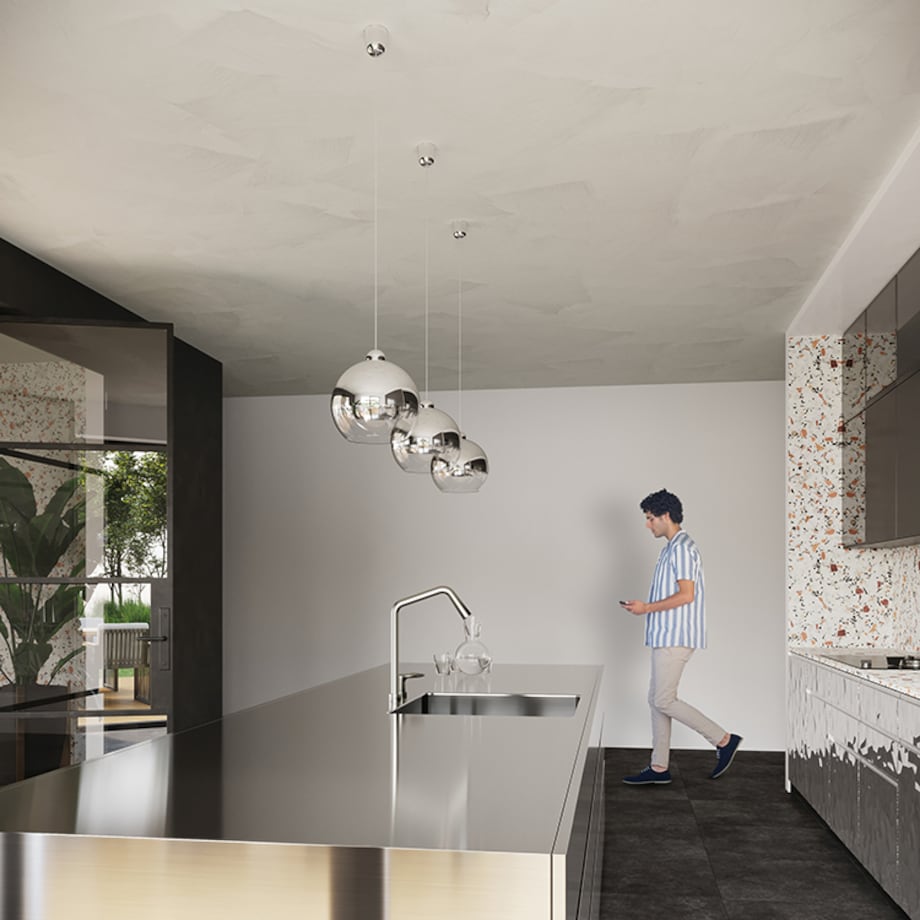 Lampa wisząca COSMO 25 chrom