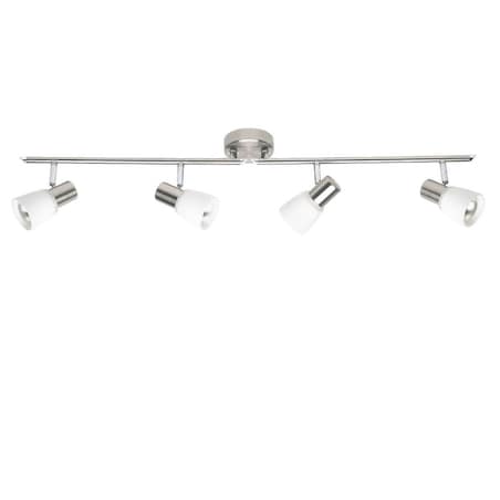 Przysufitowa lampa metalowa Luca 35832/77 Brilliant reflektorki chrom biały