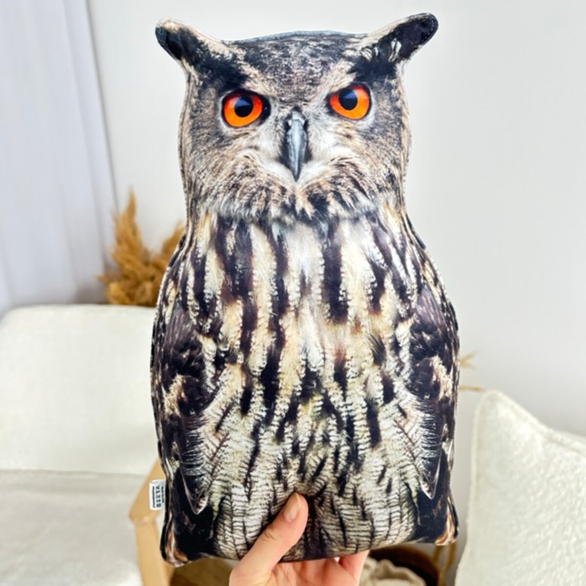 Poduszka mała Sowa Puchacz Bubo bubo